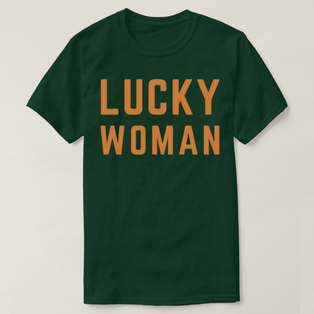 Camiseta Lucky Woman T (Diseño del anverso)