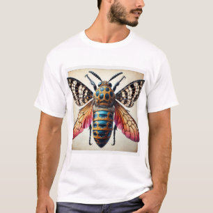 Camiseta Luctithonus dorsal view in watercolor and ink 0309