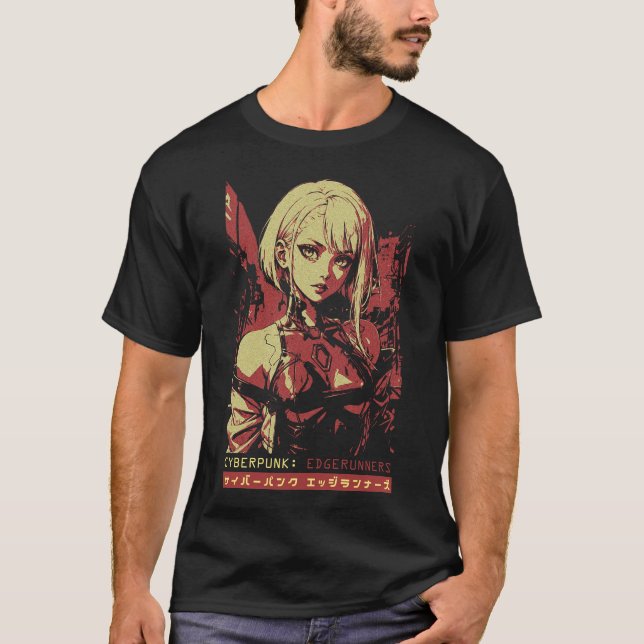 Camiseta Lucy Ciberpunk (Anverso)