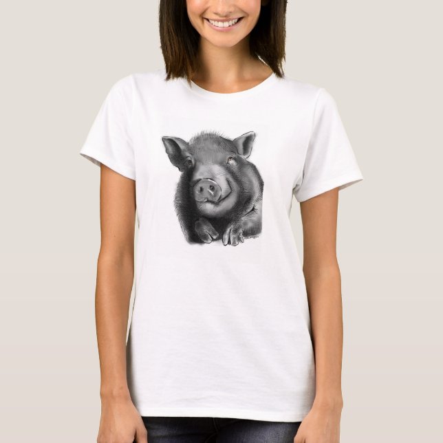 Camiseta Lucy el cerdo de la maravilla (Anverso)
