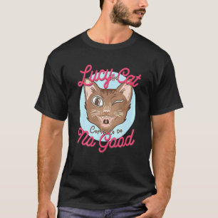 Camiseta Lucy la gata viene o no hace nada bueno
