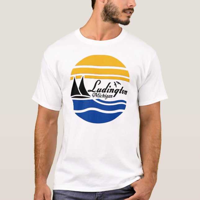 Camiseta Ludington Michigan 2 (Anverso)