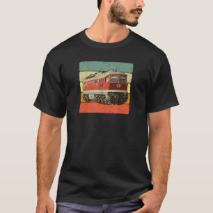 Camiseta Ludmilla Diesel Locomotora East German Br 130 Retr