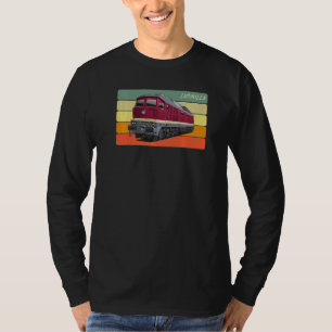 Camiseta Ludmilla Locomotora Diésel BR 132 BR 2 de Alemania
