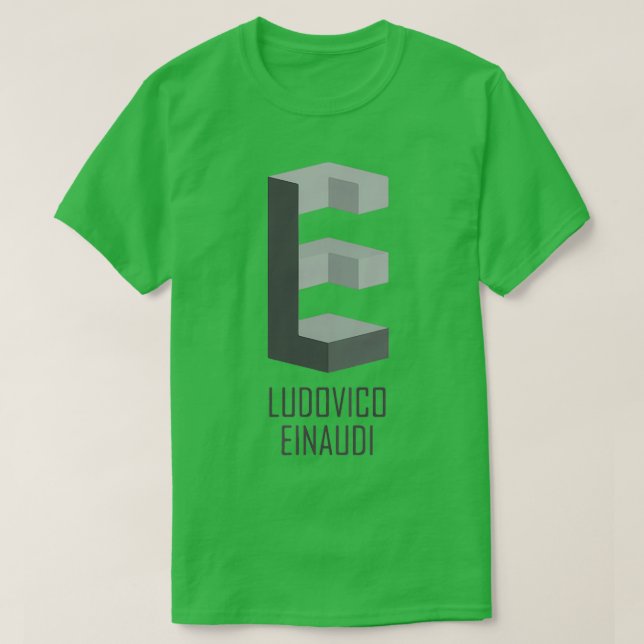 Camiseta Ludovico Einaudi (Diseño del anverso)