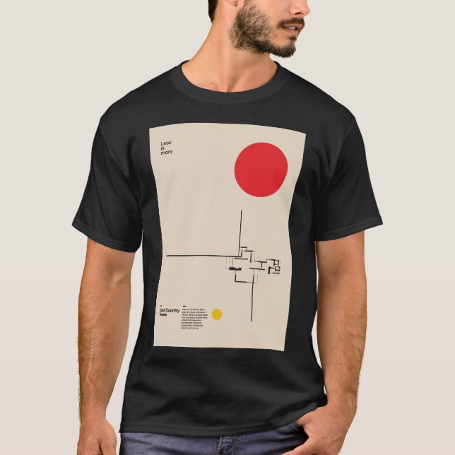 Camiseta Ludwig Mies van der Rohe (Anverso)