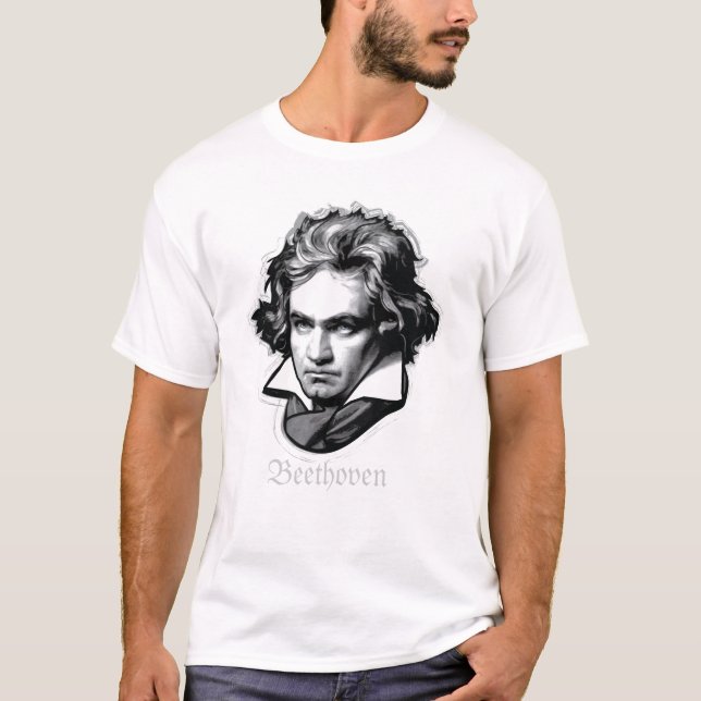 Camiseta Ludwig van Beethoven (Anverso)