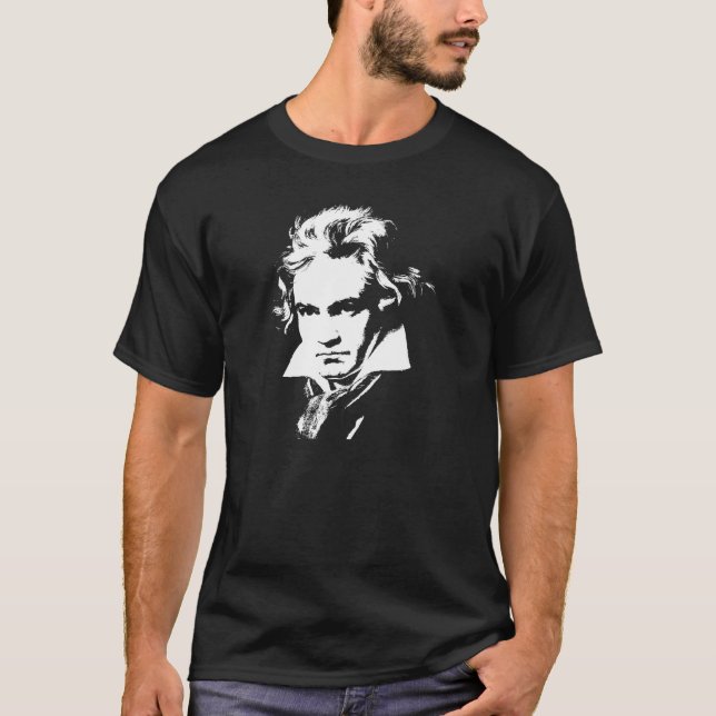 Camiseta Ludwig van Beethoven (Anverso)