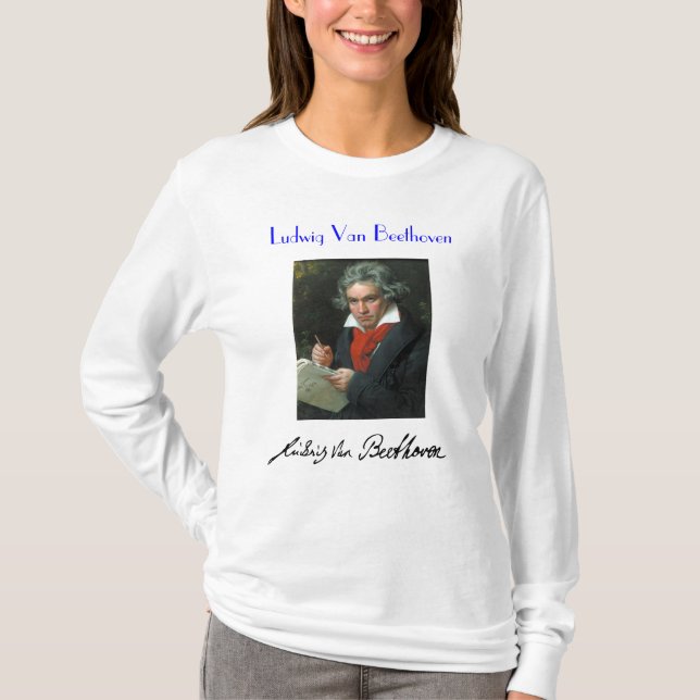 CAMISETA LUDWIG VAN BEETHOVEN (Anverso)