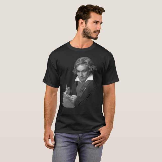 Camiseta Ludwig van Beethoven (Anverso completo)