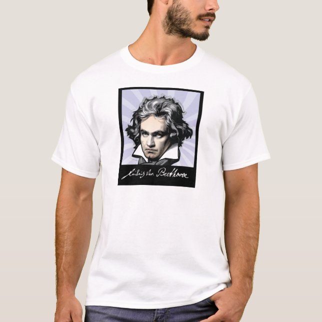 Camiseta Ludwig van Beethoven (Anverso)