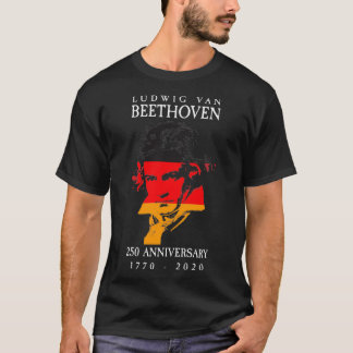 Camiseta Ludwig Van Beethoven 250 17702020 Music Lover Gift