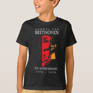 Camiseta Ludwig Van Beethoven 250 1770-2020 Music Lover Gif