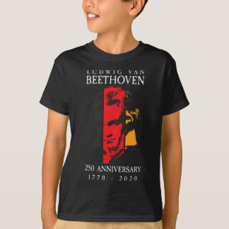 Camiseta Ludwig Van Beethoven 250 1770-2020 Music Lover Gif