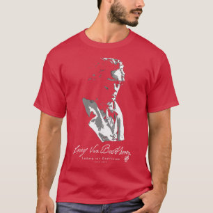 Camiseta Ludwig van Beethoven Música clásicaPiano 1