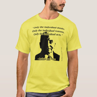 Camiseta Ludwig von Mises - acción humana