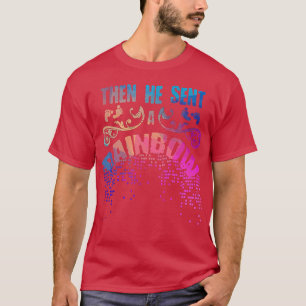 Camiseta Luego Envió Un Arcoiris - Madre Esperada Embarazad