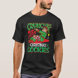 Camiseta Luego Los Navidades Cookies Elf Gym Musm Mer