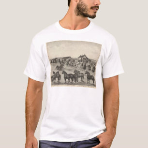 Camiseta Luellen y Fox, residencia del Fox de Juan, Kansas