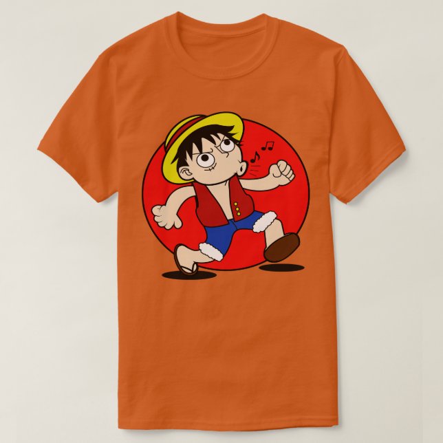 Camiseta Luffy El Mono (Diseño del anverso)