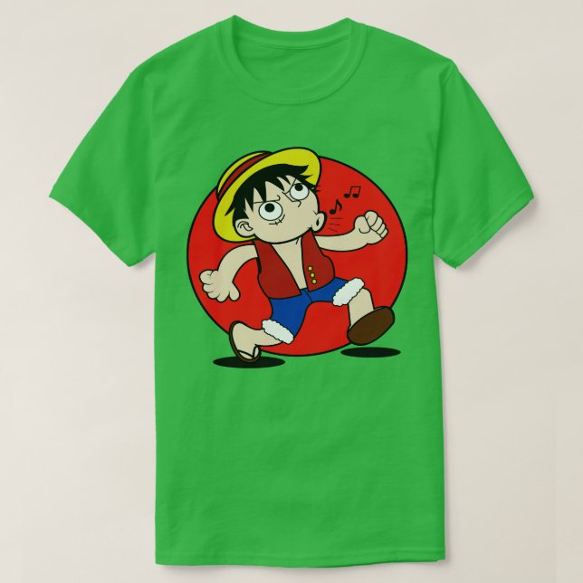Camiseta Luffy El Mono (Diseño del anverso)