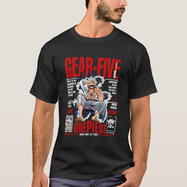 Camiseta Luffy Gear 5 (Anverso)