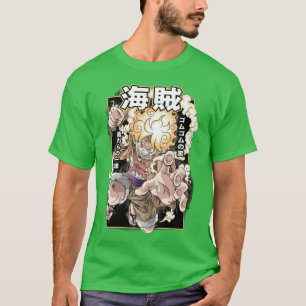 Camiseta Luffy Gear 5 creativo