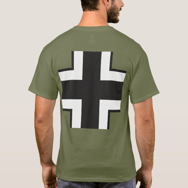 CAMISETA LUFTWAFFE DE LA BOMBA DE DIVERSOS DE STUKA (Reverso)