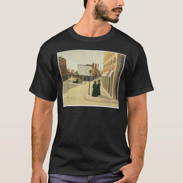 Camiseta Lugar de Astor, Nueva York circa 1932 (Anverso)
