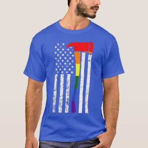 Camiseta Lugar de la bandera del Orgullo Gay LGBTQ
