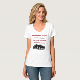 Camiseta Lugar de nacimiento:  Tierra
