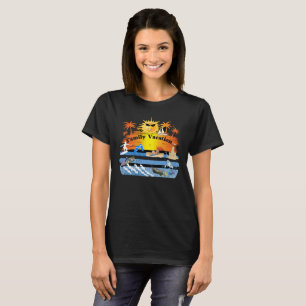 Camiseta Lugar de vacaciones de verano familiar