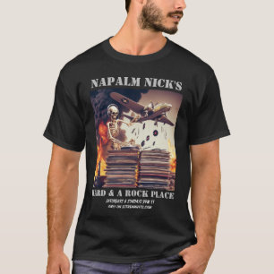 Camiseta Lugar difícil y rockero 2.0