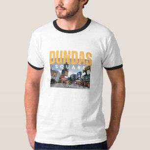 Camiseta Lugar emblemático de Dundas Square Toronto
