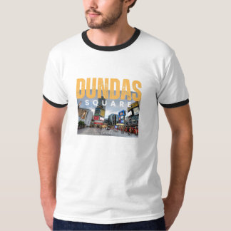 Camiseta Lugar emblemático de Dundas Square Toronto