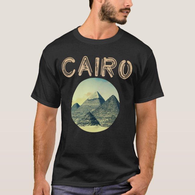 Camiseta Lugar histórico de El Cairo (Anverso)