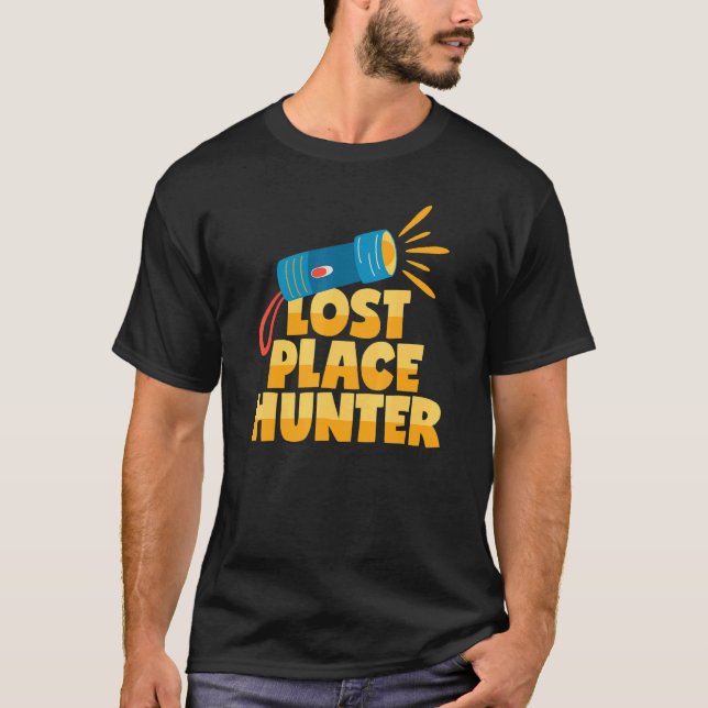 Camiseta Lugar perdido: Hunter Urban Explorer Flashlight (Anverso)