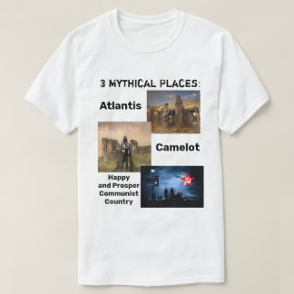 Camiseta Lugares míticos: La Atlántida, país comunista