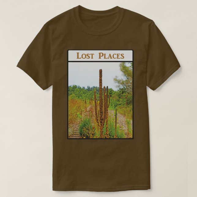 Camiseta Lugares perdidos (Diseño del anverso)
