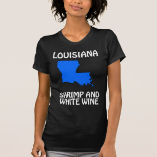 Camiseta Luisiana - Camarones y Vino Blanco
