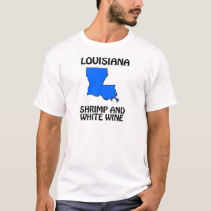 Camiseta Luisiana - Camarones y Vino Blanco