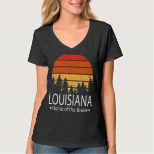 Camiseta Luisiana, Casa De Gobierno Del Valiente Amor De Lu
