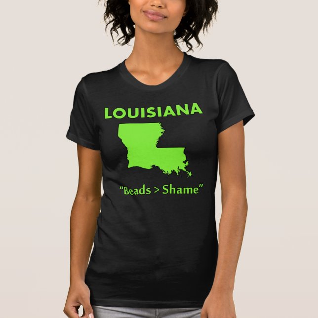 Camiseta Luisiana - Cuentas > Vergüenza (Anverso)