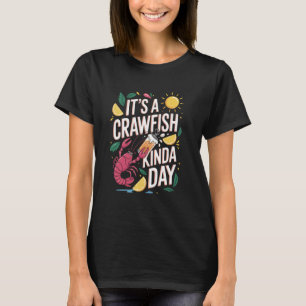 Camiseta Luisiana es divertida por el cangrejo de pescado c