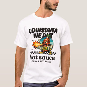 Camiseta Luisiana: ¡ponemos salsa picante en nuestra salsa