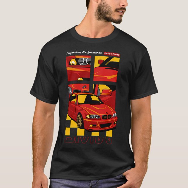 Camiseta Lujoso Bmw E46 (Anverso)