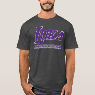 Camiseta Luka aborda cada partido de la misma manera regalo