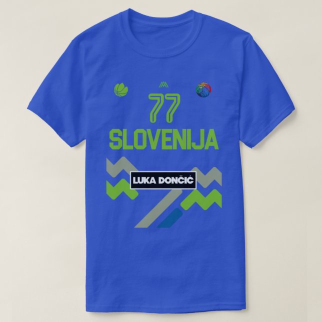 Camiseta Luka Doncic Eslovenia (Diseño del anverso)