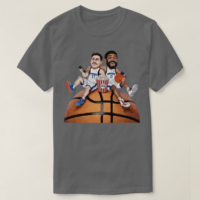 Camiseta Luka Doncic Kyrie Irving Duo TShirt (Diseño del anverso)
