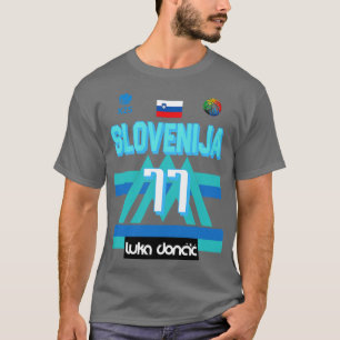 Camiseta Luka Doncic Slovenija Fan Design 3